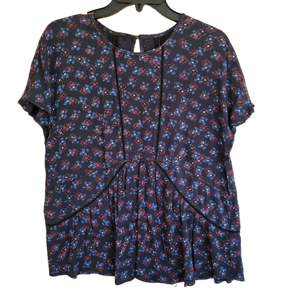 MKT Studio Boho Peasant Blouse Size 2